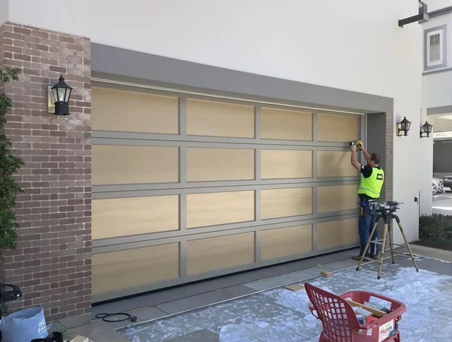 Garage door replacement service by Sanford Garage Door Repair in Sanford