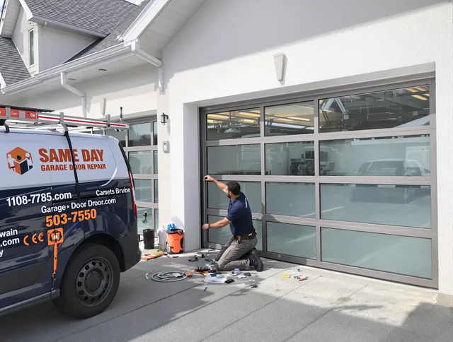 Same-day garage door repair service by Sanford Garage Door Repair in Sanford